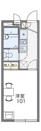 レオパレス外環富田林の物件間取画像